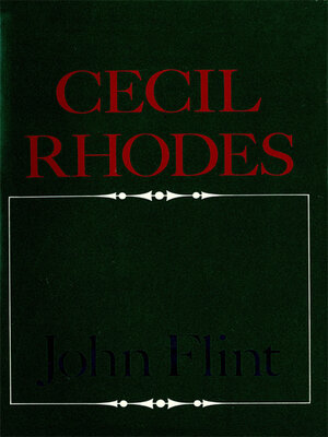 Cecil Rhodes - ebook